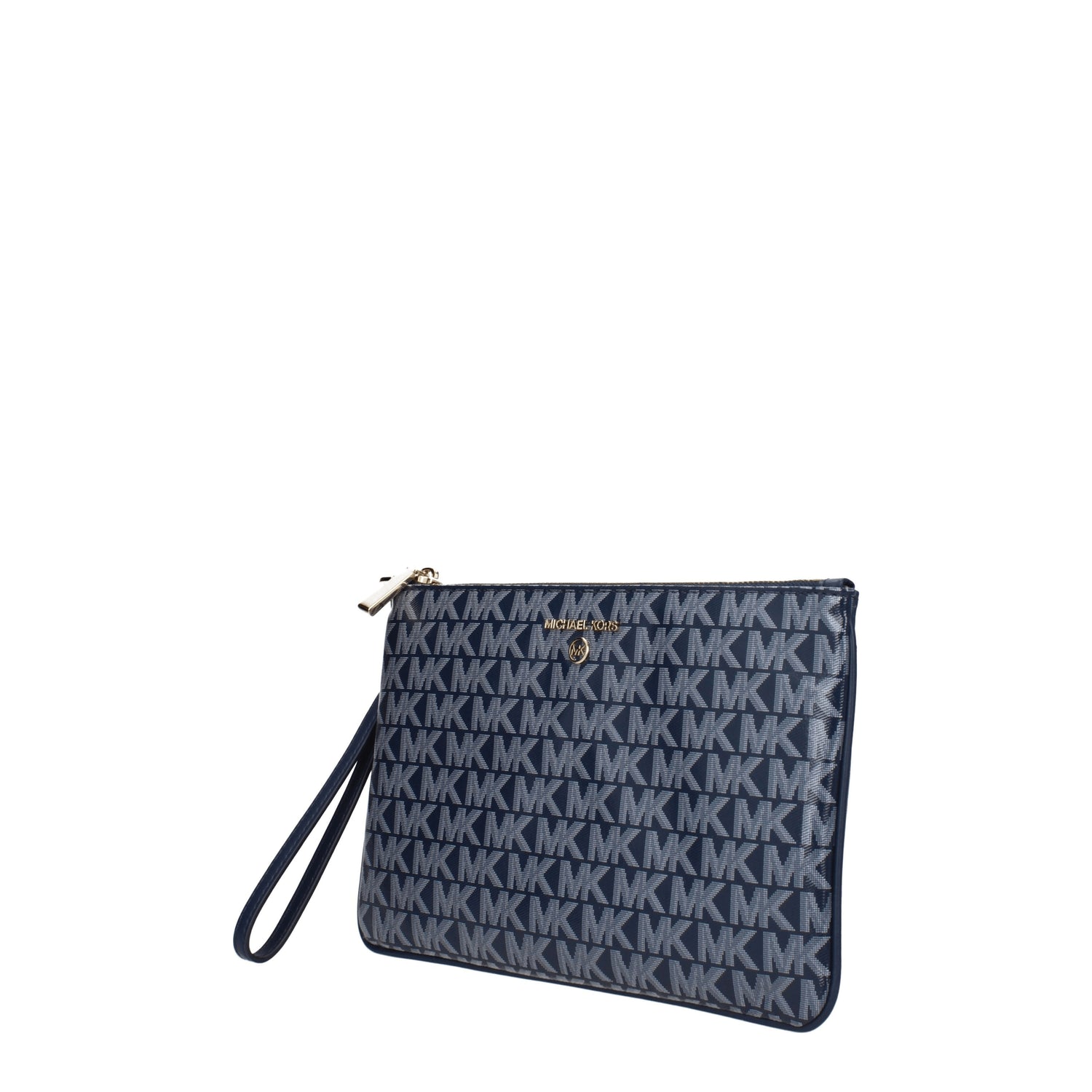 Michael Kors Pochette Donna Tessuto Blu Blu Navy