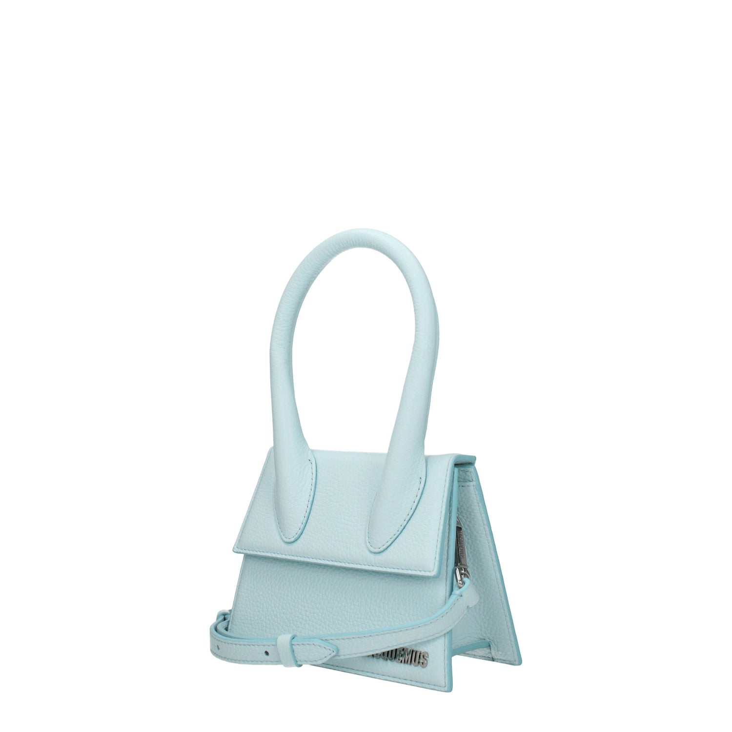 Jacquemus Borse a Mano le chiquito  Donna Pelle Celeste Azzurro