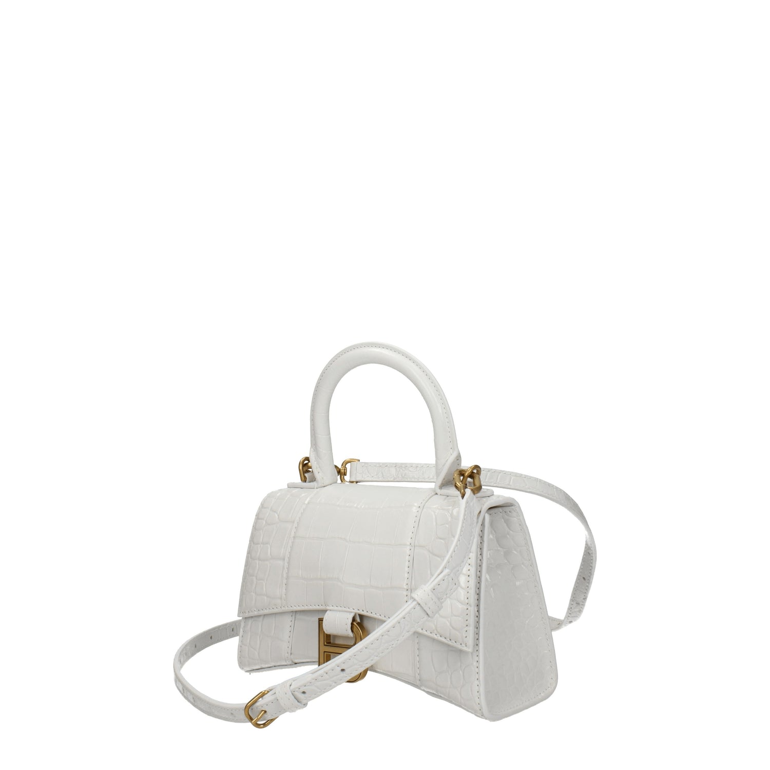 Balenciaga Borse a Mano Donna Pelle Bianco