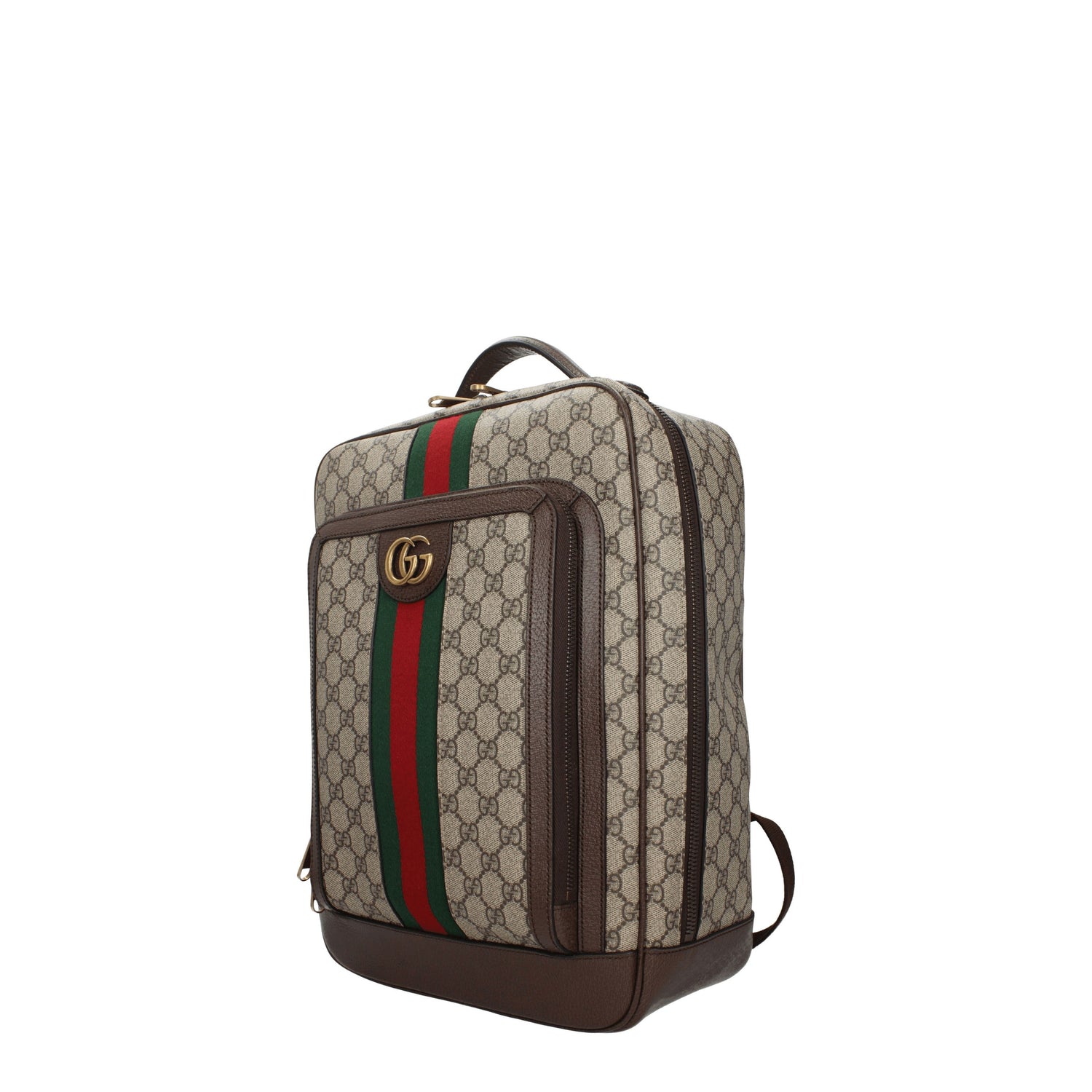 Gucci Zaini e Marsupi ophidia Uomo Tessuto Marrone