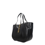 Versace Borse a Spalla greca Donna Pelle Nero