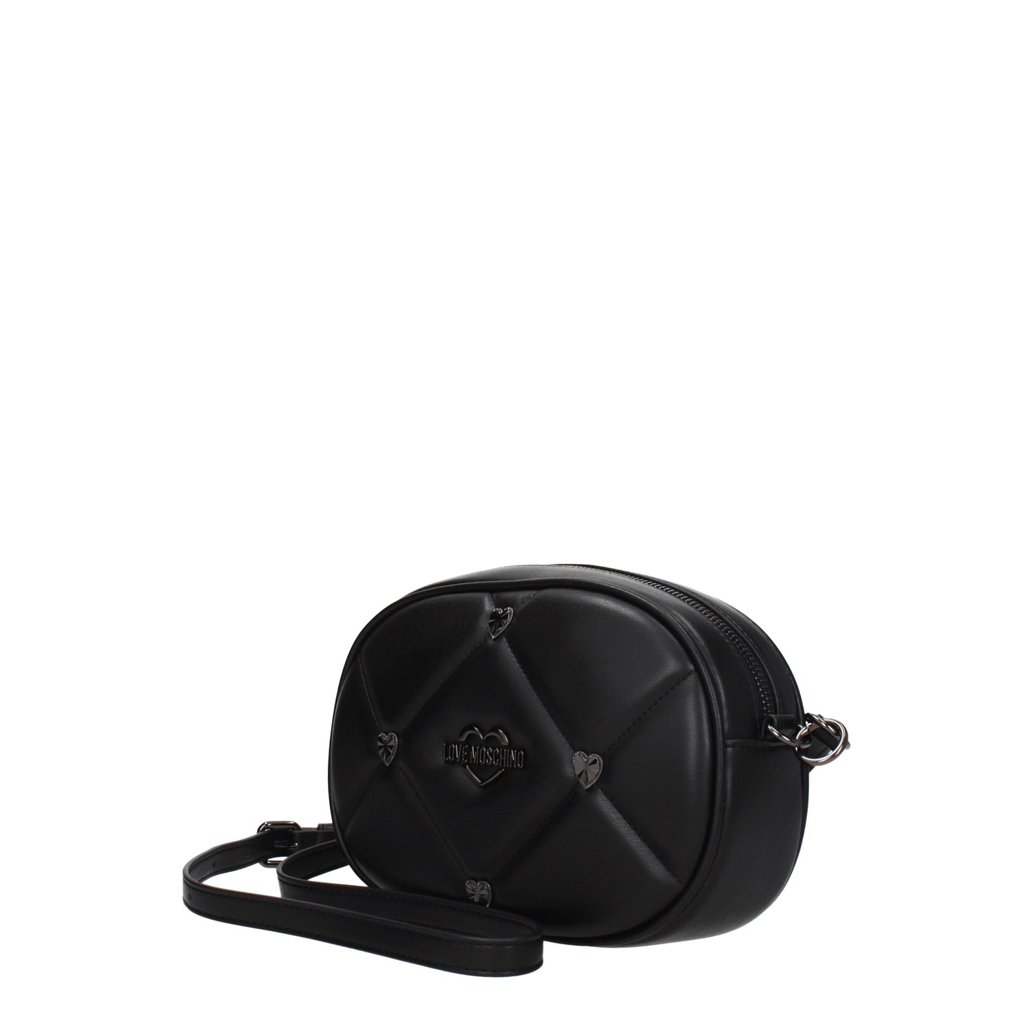 Love Moschino Borse a Tracolla eco friendly Donna Poliuretano Nero