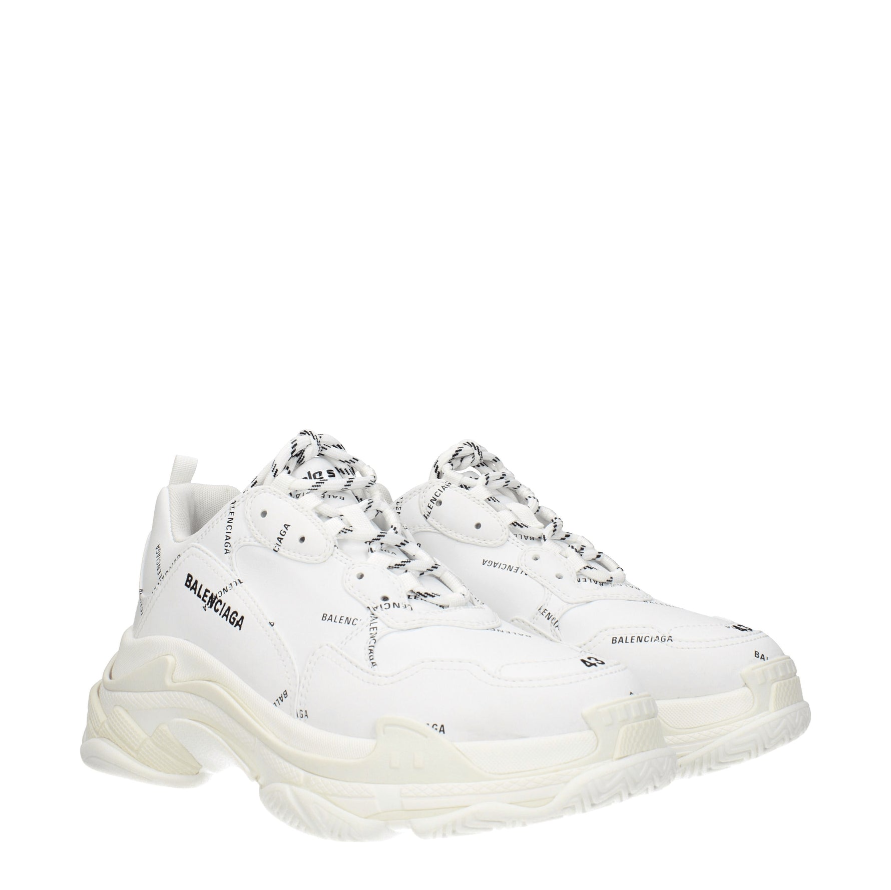 Balenciaga Sneakers triple s Uomo Pelle Bianco