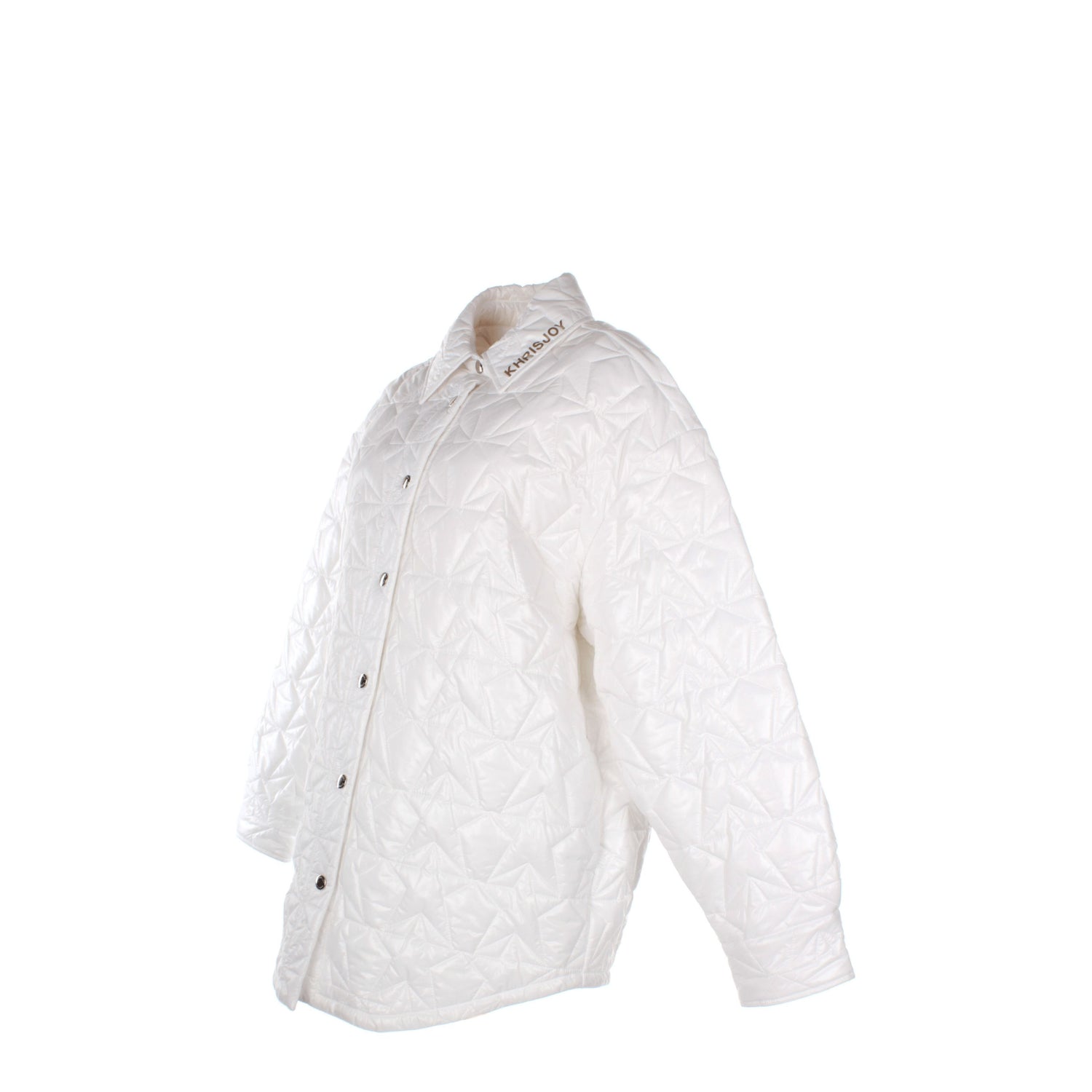 Khrisjoy Idee Regalo puff stars oversize Donna Poliammide Bianco Burro