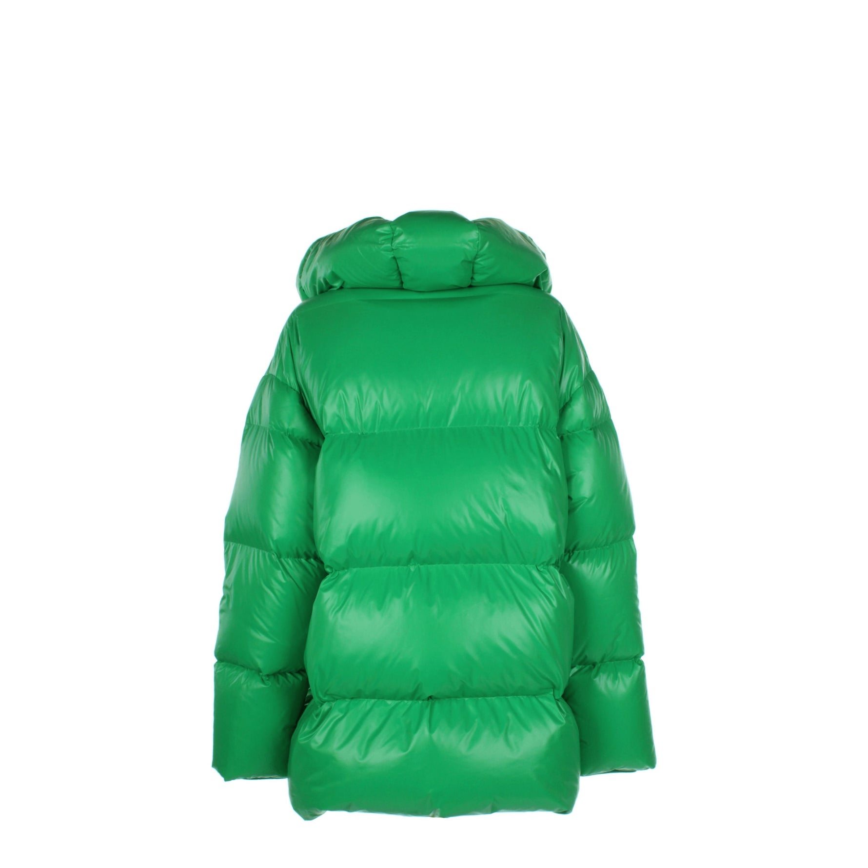 Khrisjoy Idee Regalo puff parka Donna Poliammide Verde Smeraldo