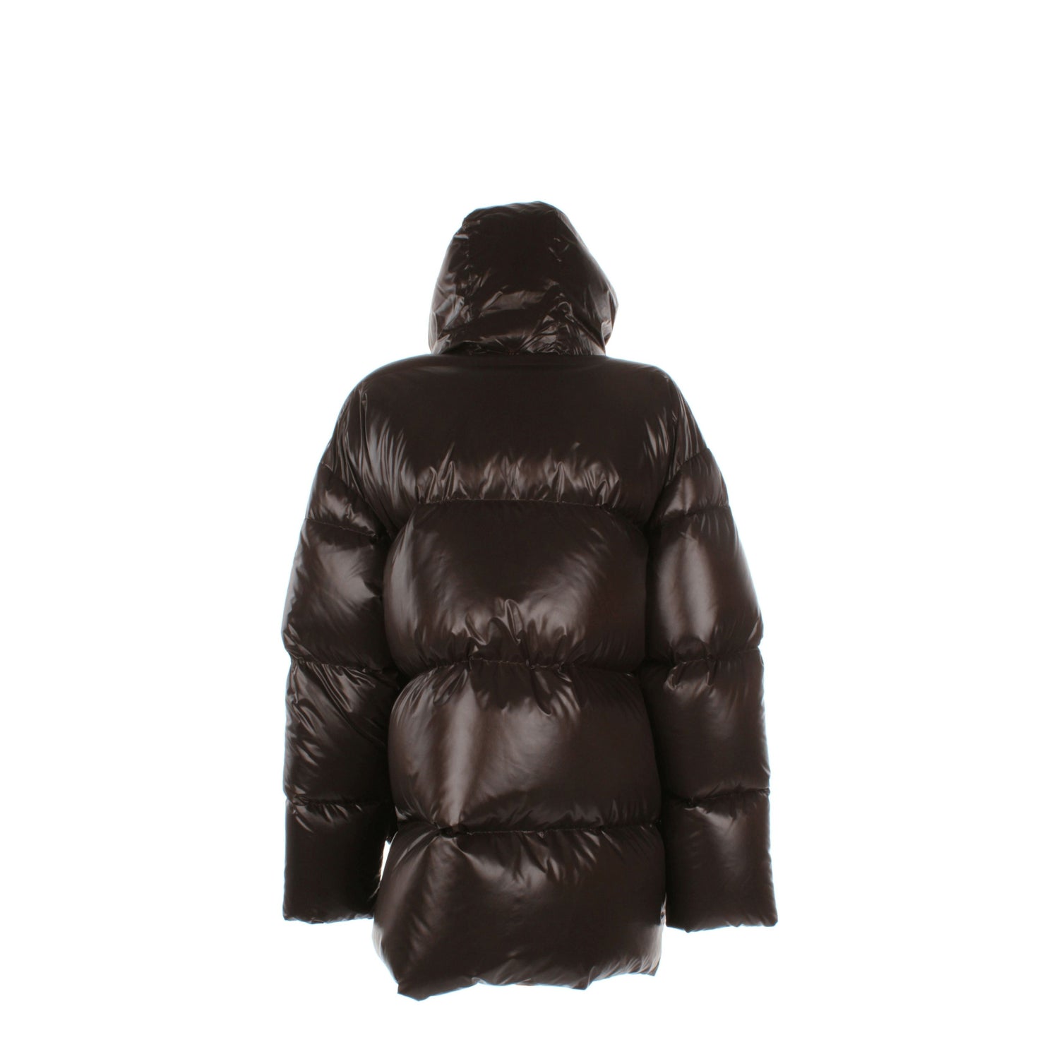 Khrisjoy Idee Regalo puff parka Donna Poliammide Marrone