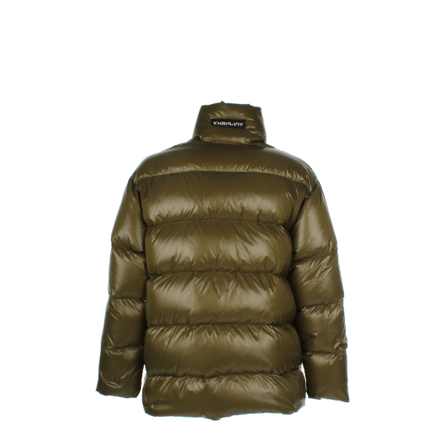 Khrisjoy Idee regalo khris men puffer jacket Uomo Poliammide Verde Verde Militare