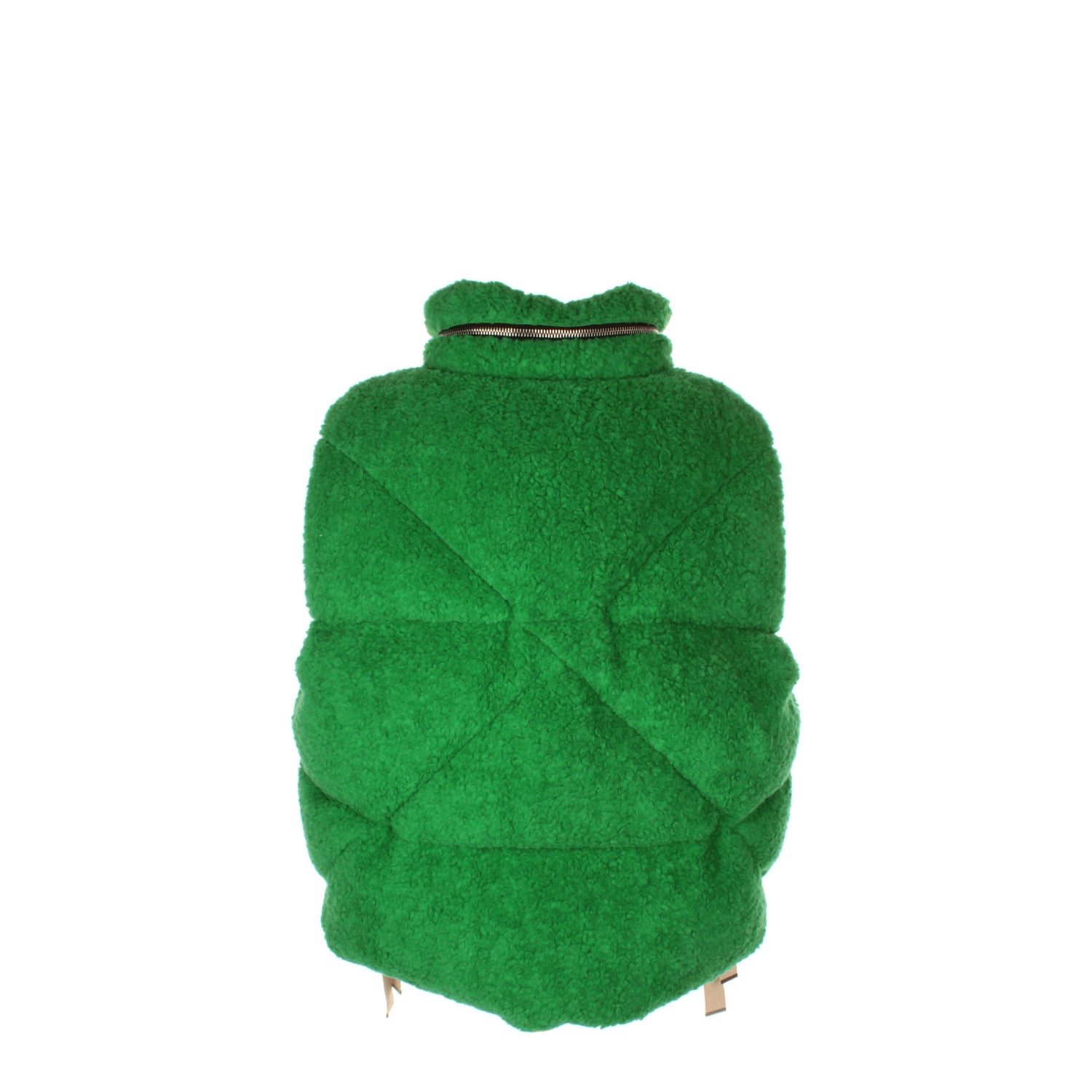 Khrisjoy Idee regalo puff oversize vest pile Uomo Poliestere Verde Verde Chiaro