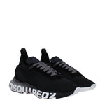 Dsquared2 Sneakers fly Uomo Tessuto Nero