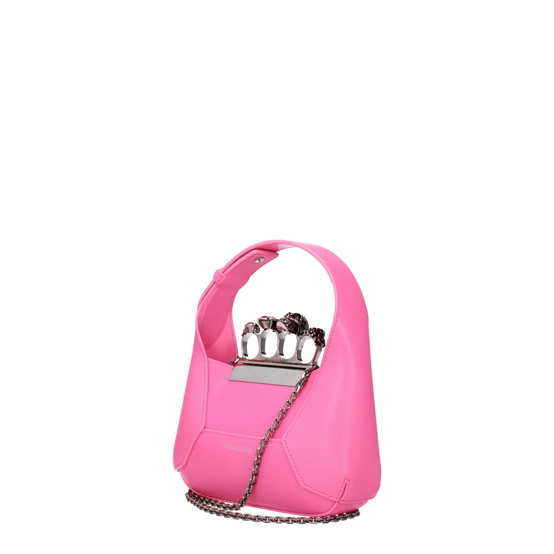 Alexander McQueen Borse a Mano Donna Pelle Rosa Rosa Brillante