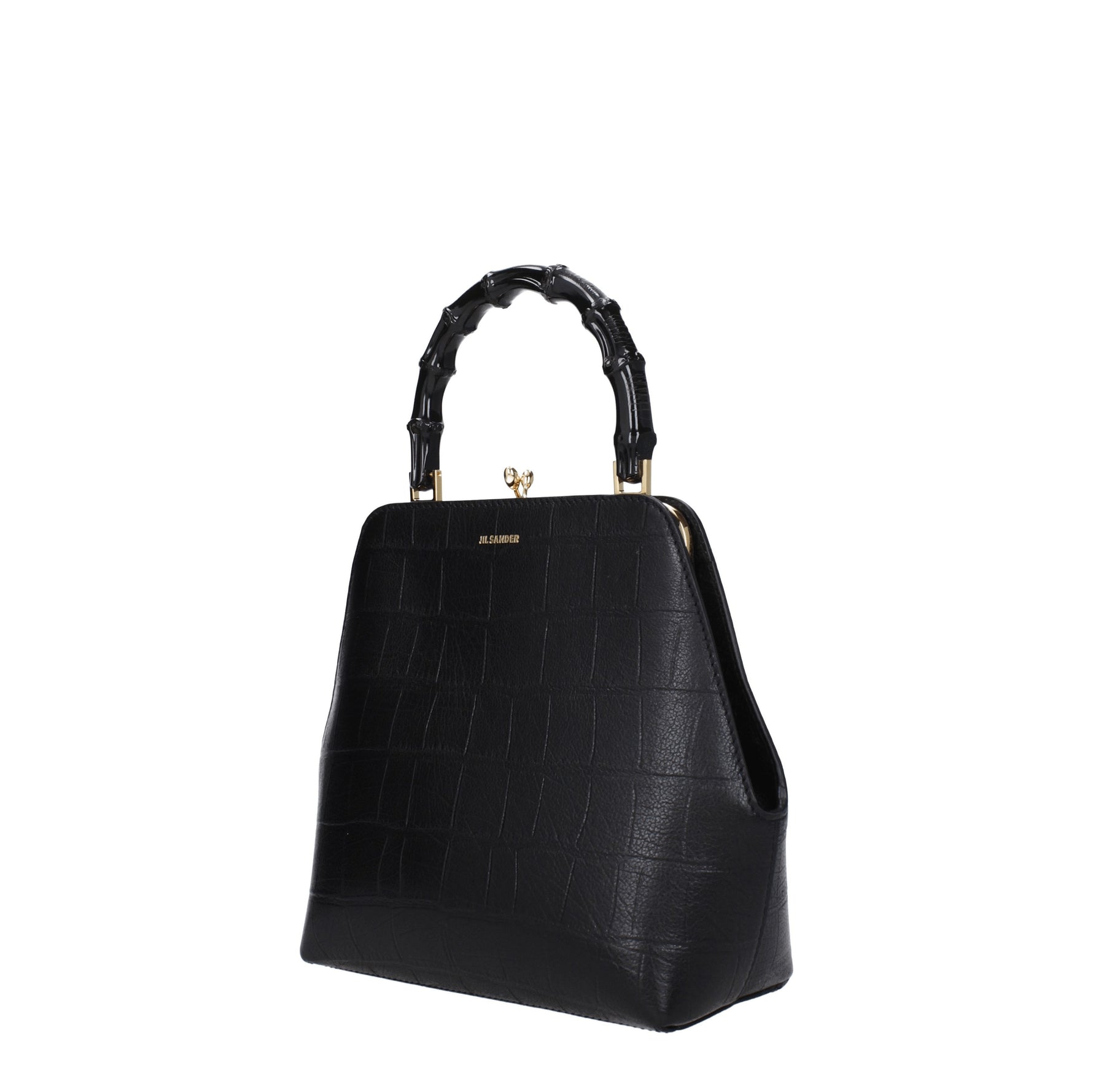 Jil Sander Borse a Mano Donna Pelle Nero