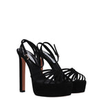 Aquazzura Sandali flow Donna Camoscio Nero