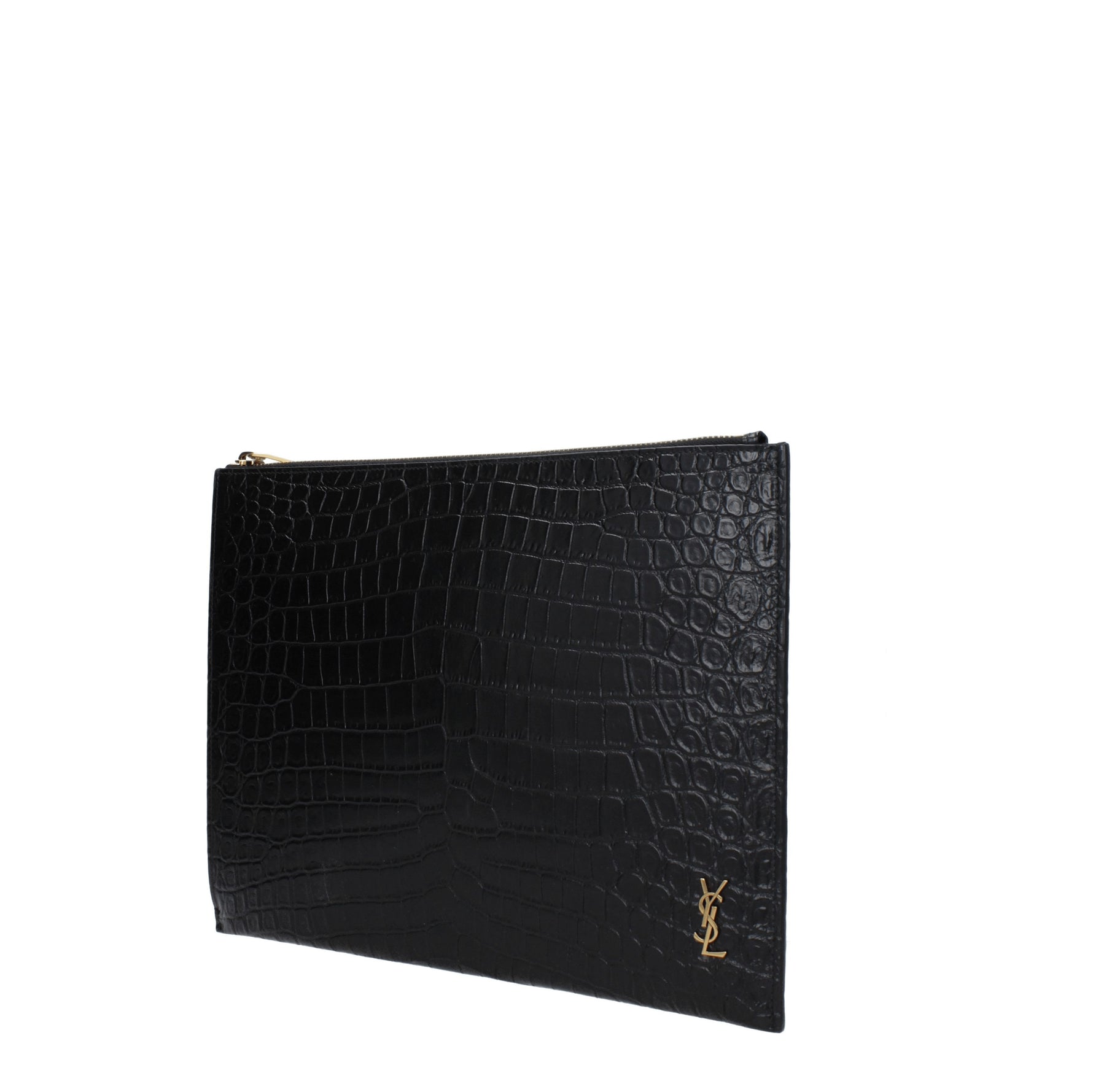 Saint Laurent Pochette Donna Pelle Nero