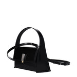 Salvatore Ferragamo Borse a Mano prisma Donna Pelle Nero