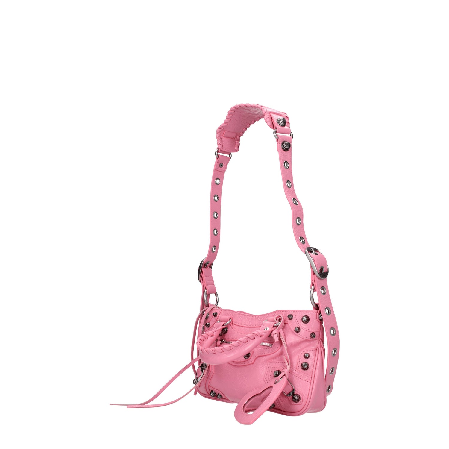 Balenciaga Borse a Mano cagole Donna Pelle Rosa Rosa Brillante