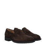 Tod's Mocassini Uomo Camoscio Marrone Testa di Moro