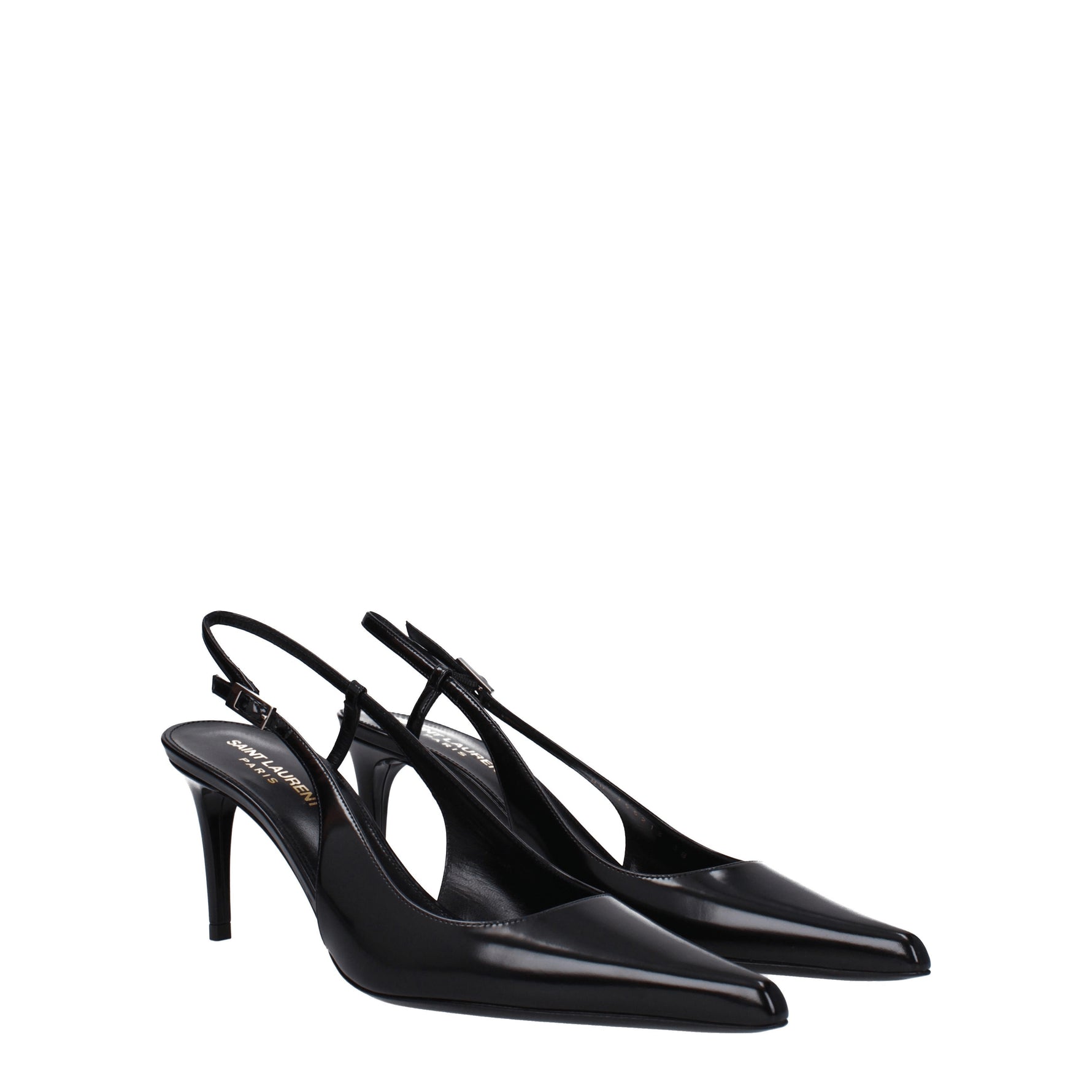 Saint Laurent Sandali vendome Donna Pelle Nero