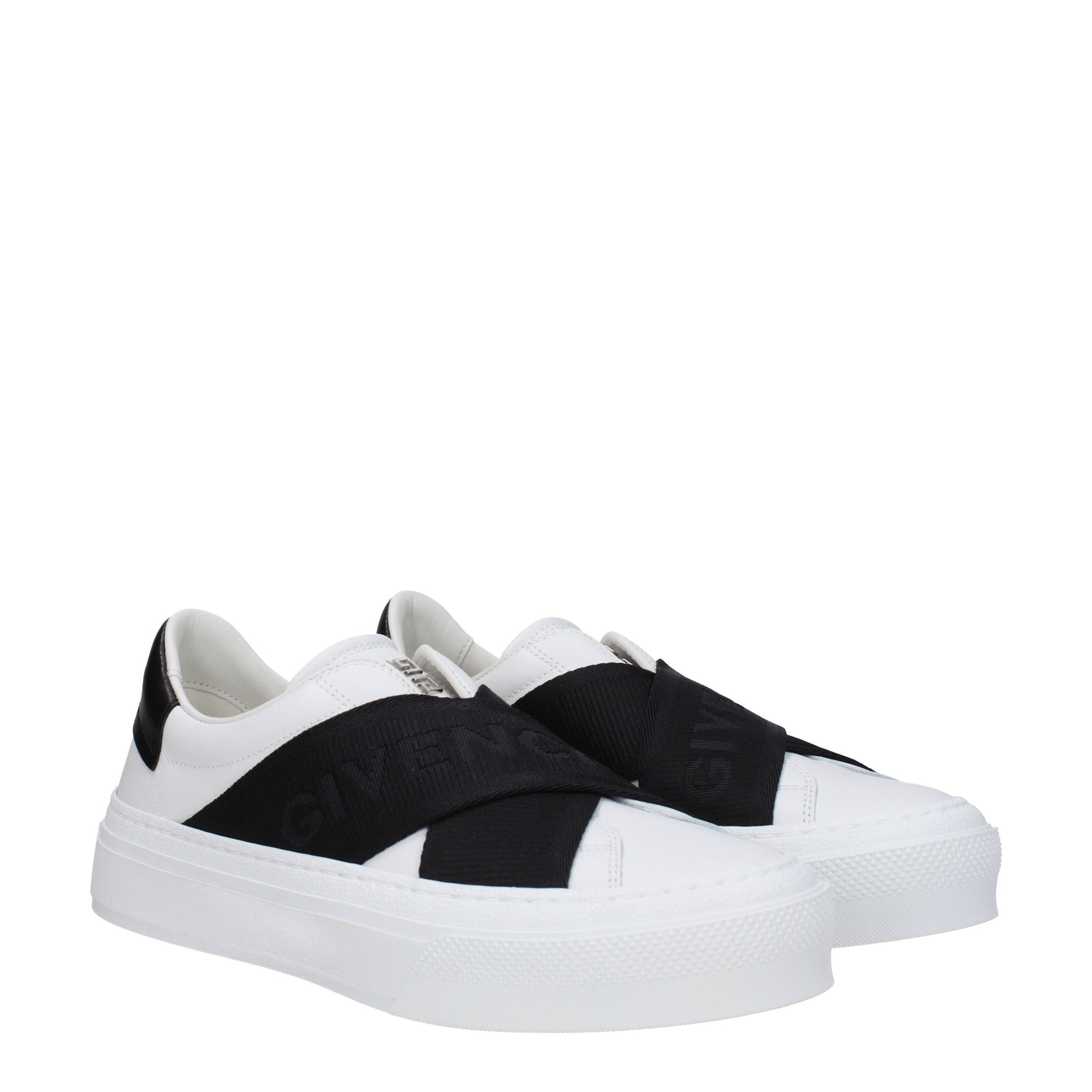 Givenchy Sneakers city sport Donna Pelle Bianco Nero