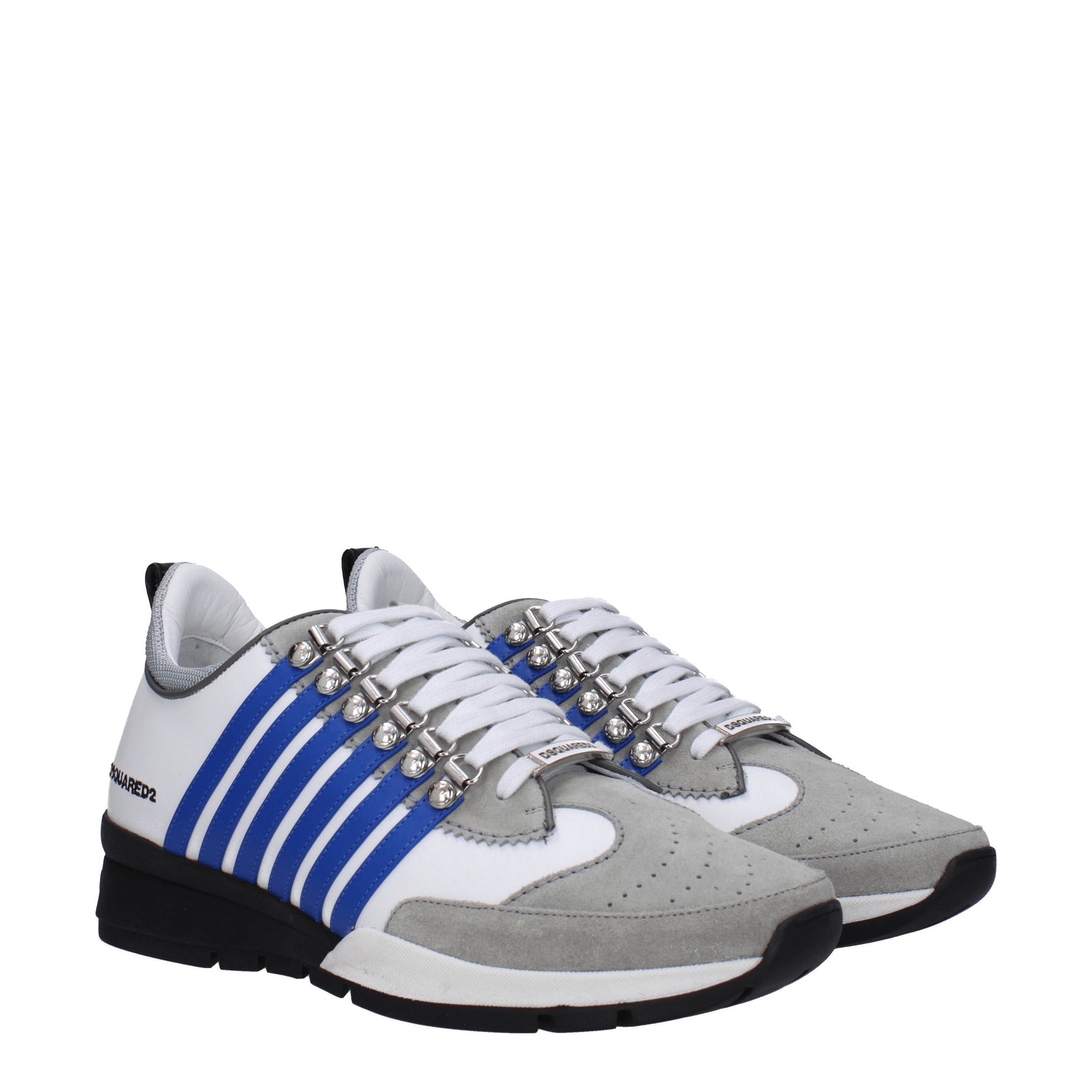 Dsquared2 Sneakers legendary Uomo Pelle Bianco Blu