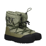 Moon Boot Stivaletti mtrack polar Uomo Tessuto Verde Verde Militare