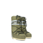 Moon Boot Stivaletti Donna Tessuto Verde Cachi