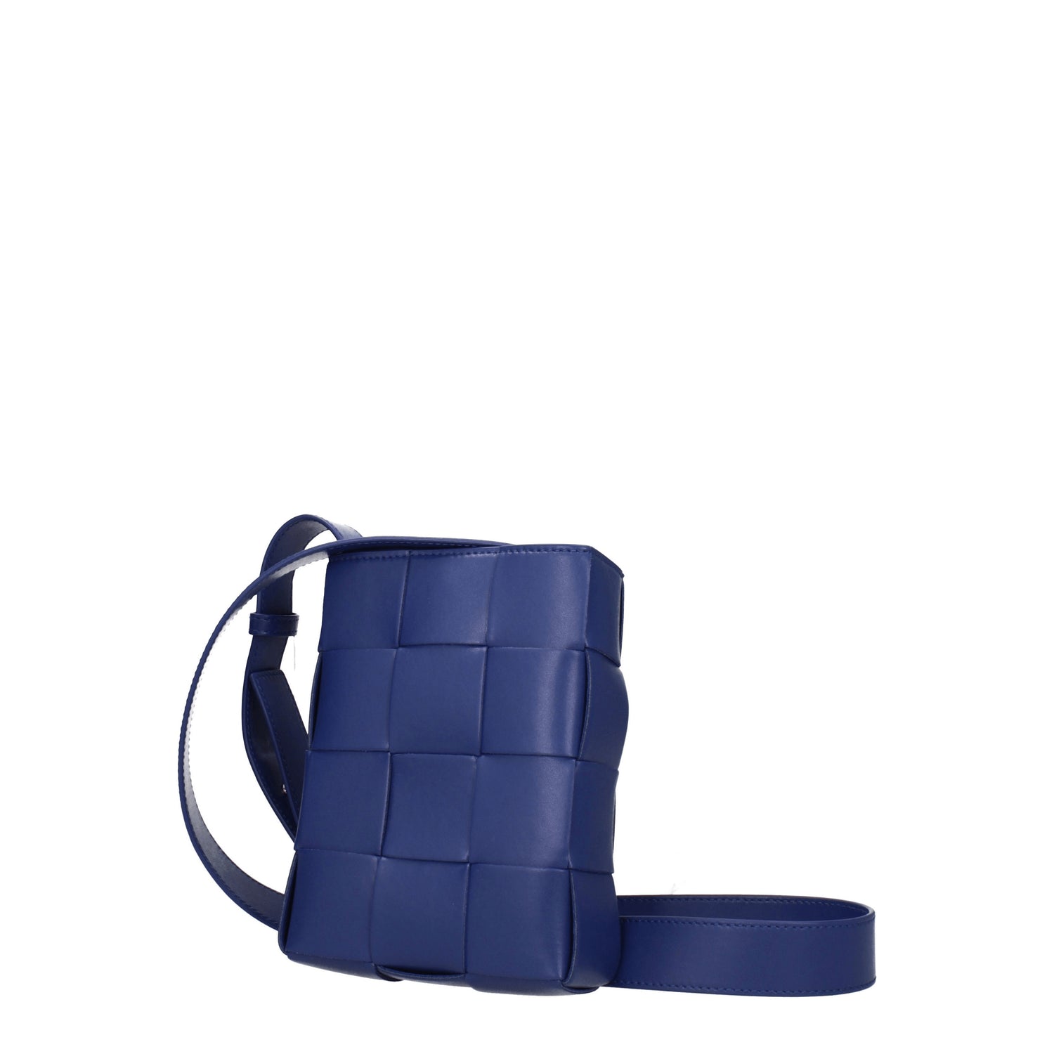 Bottega Veneta Borse a Tracolla cassette Uomo Pelle Blu