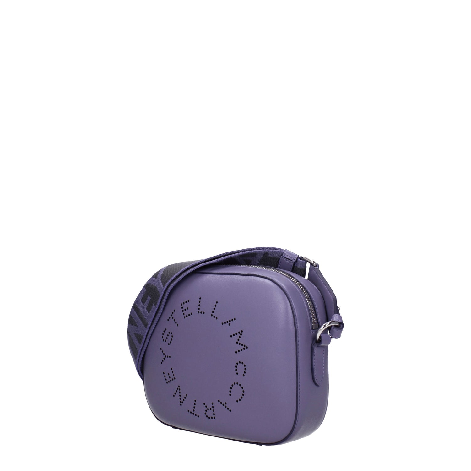 Stella McCartney Borse a Tracolla camera bag Donna Eco Pelle Viola Uva