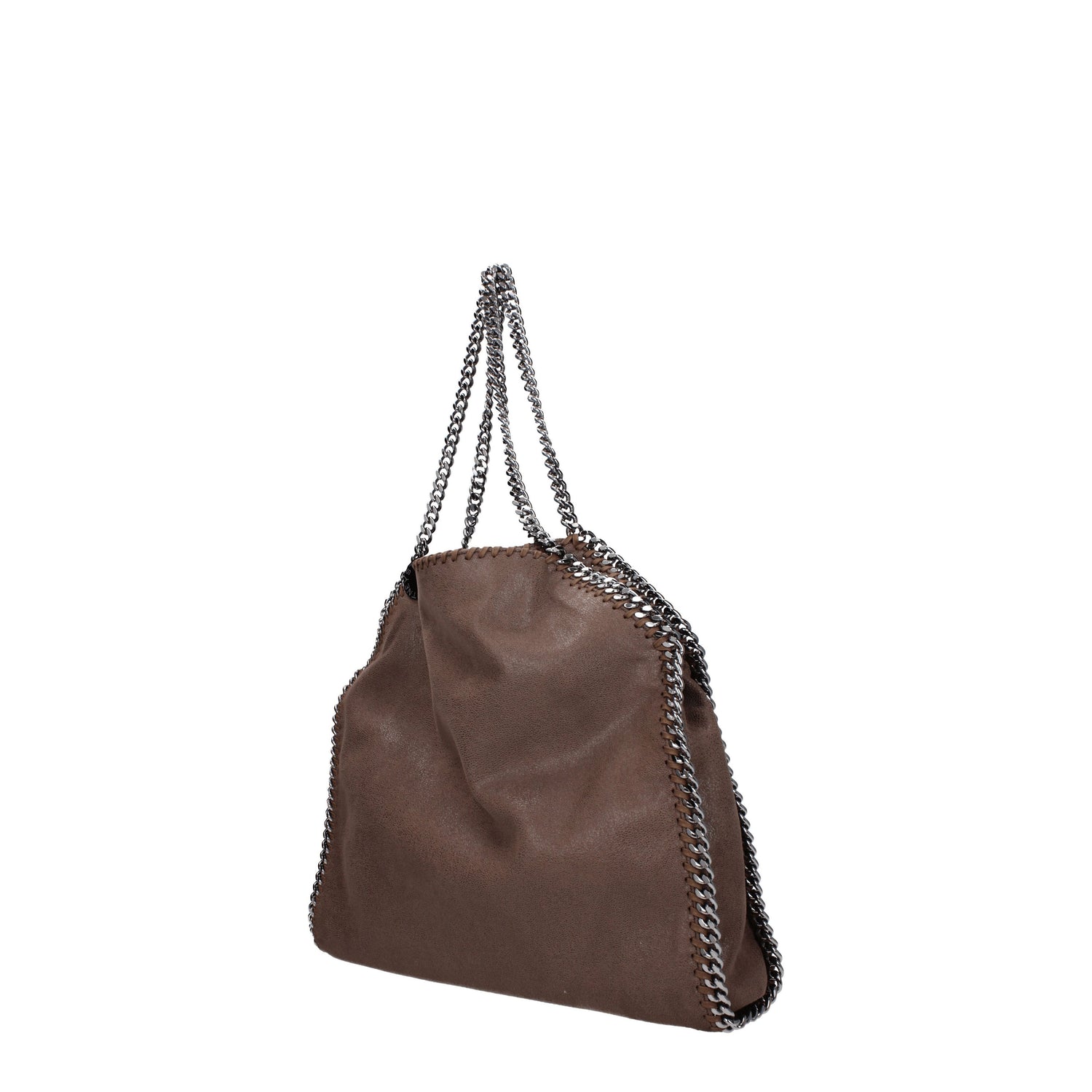 Stella McCartney Borse a Mano falabella Donna Eco Camoscio Marrone Talpa