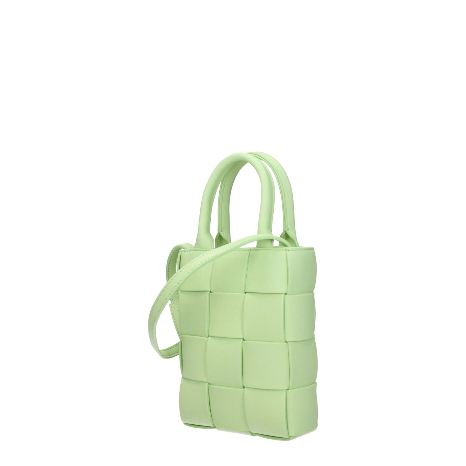 Bottega Veneta Borse a Mano Donna Pelle Verde Finocchio