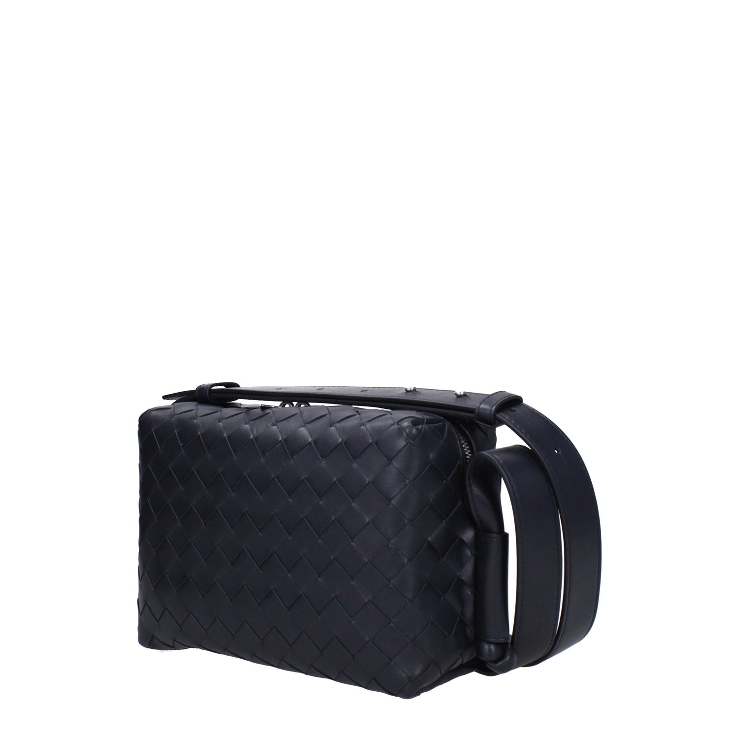 Bottega Veneta Borse a Tracolla loop camera bag Uomo Pelle Blu Spazio