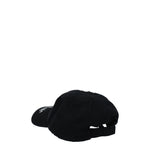 Balenciaga Cappelli Donna Cotone Nero Bianco