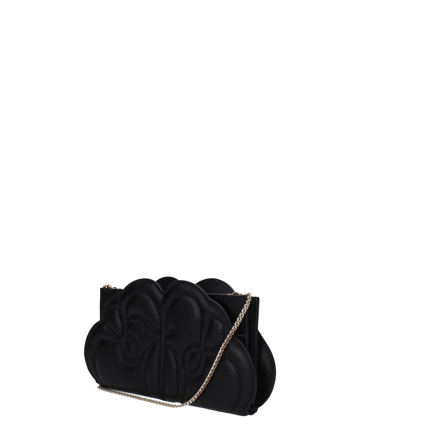 Alexander McQueen Pochette Donna Pelle Nero