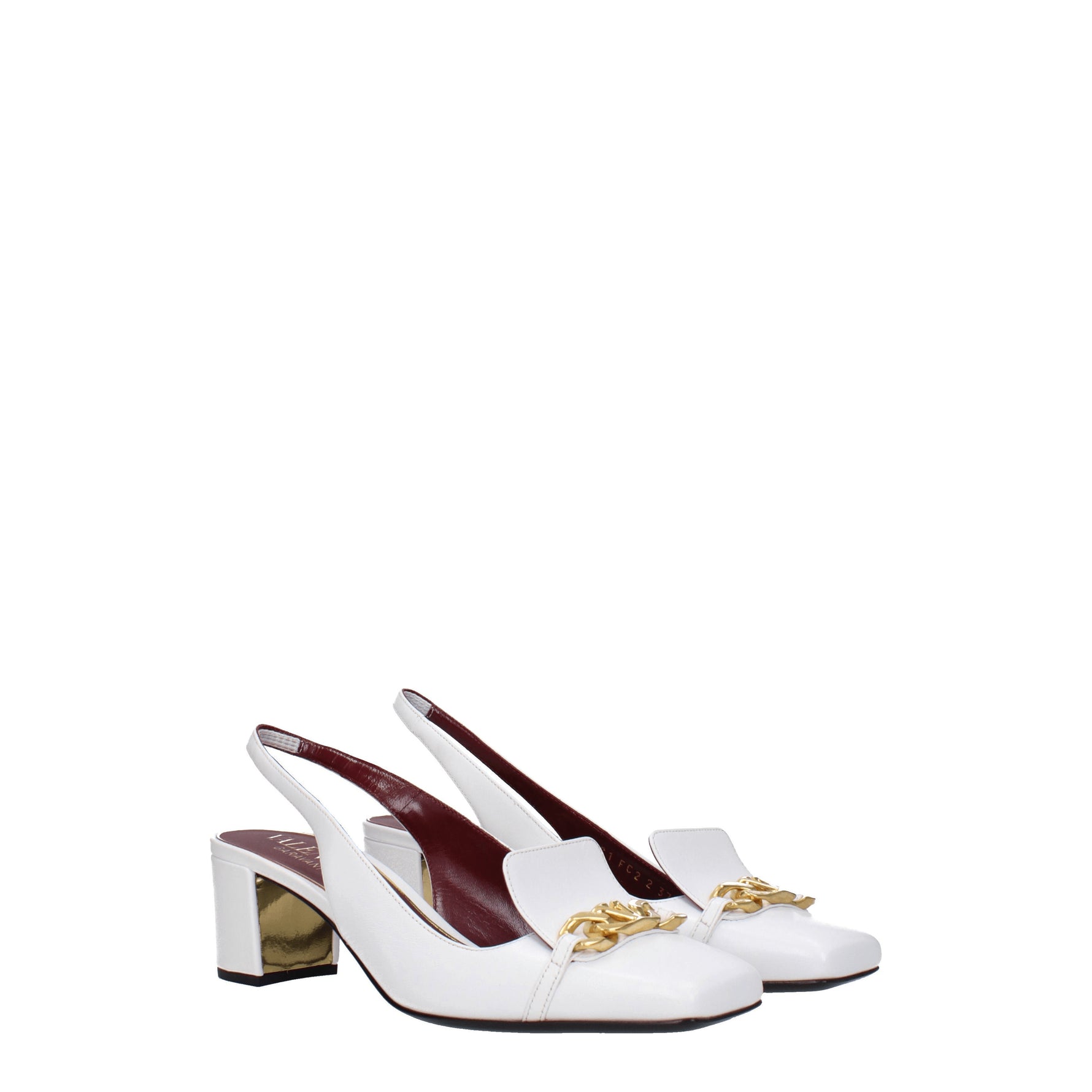 Valentino Garavani Sandali Donna Pelle Bianco