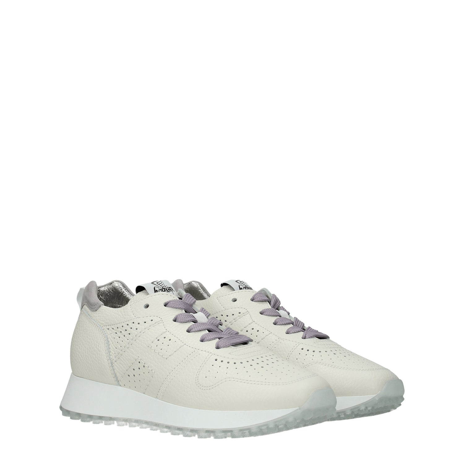 Hogan Sneakers h429 Donna Pelle Beige Arenaria