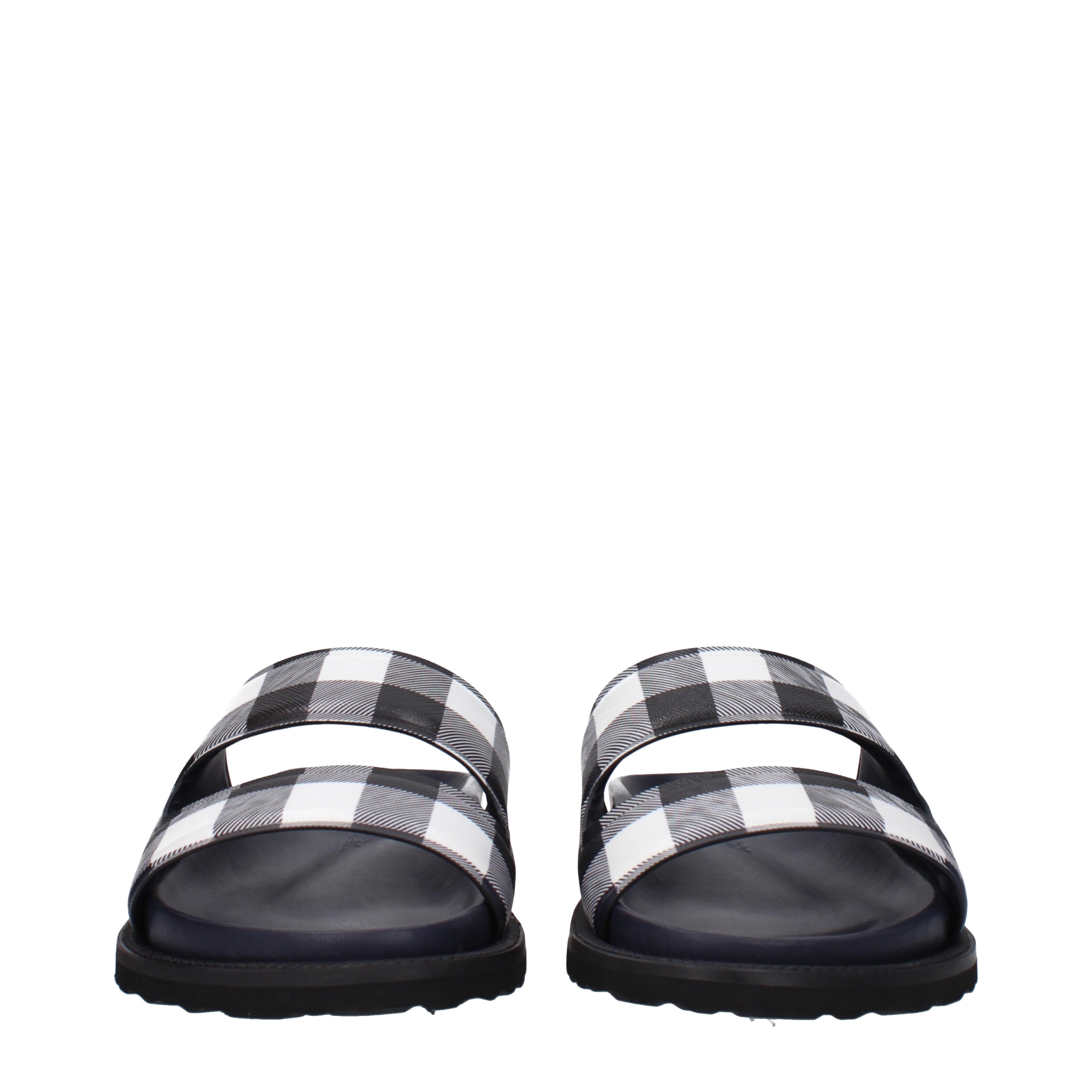 Burberry Slippers and Clogs Men Fabric Black Ivory B Exit B Exit top shop online