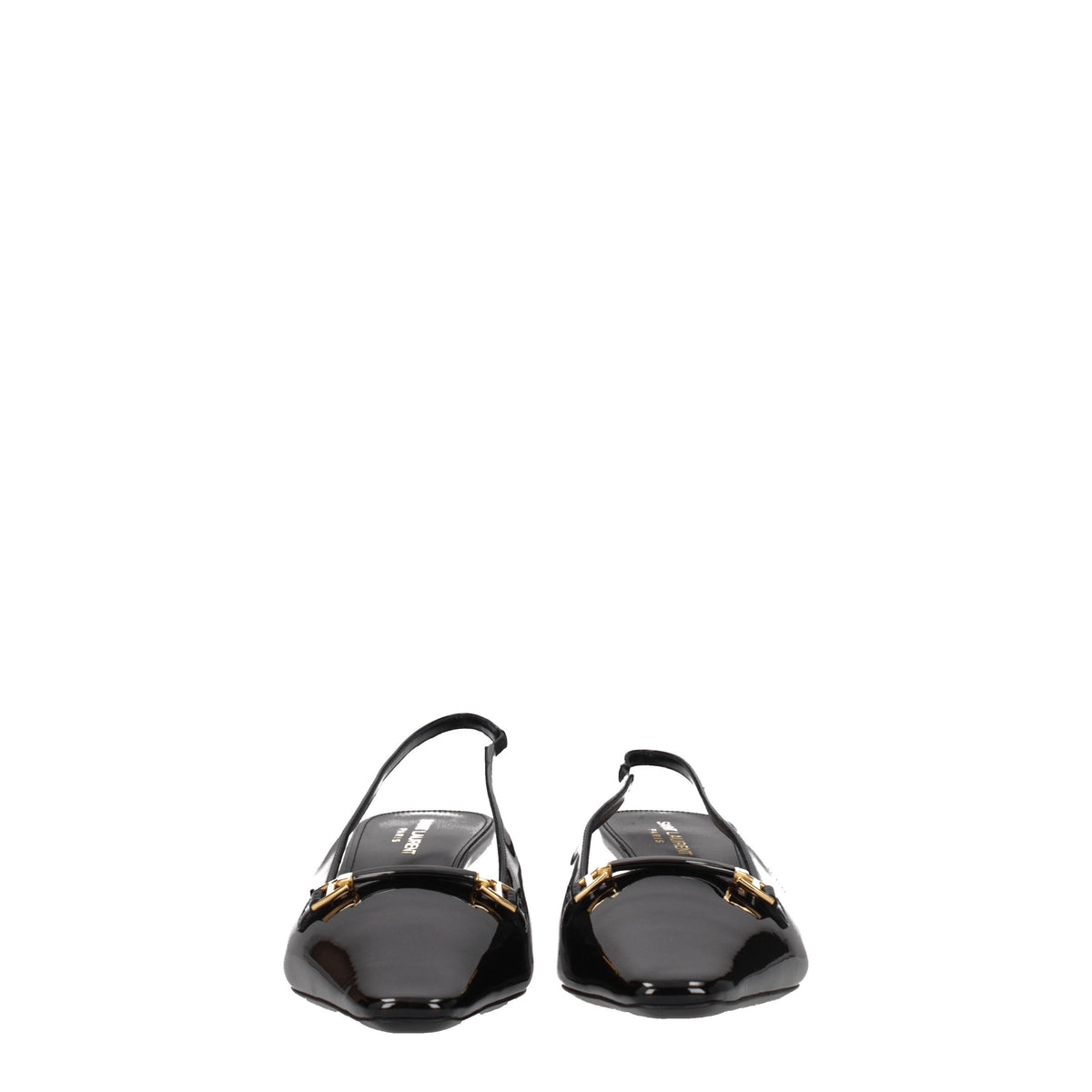 Saint Laurent Sandali Donna Vernice Nero