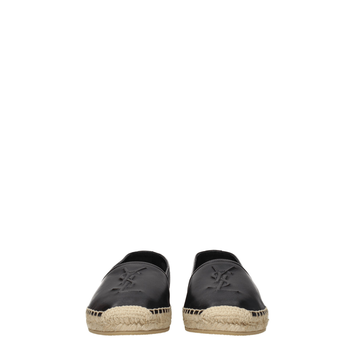 Saint Laurent Espadrillas Donna Pelle Nero