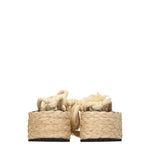 Isabel Marant Zeppe Donna Tessuto Beige Naturale