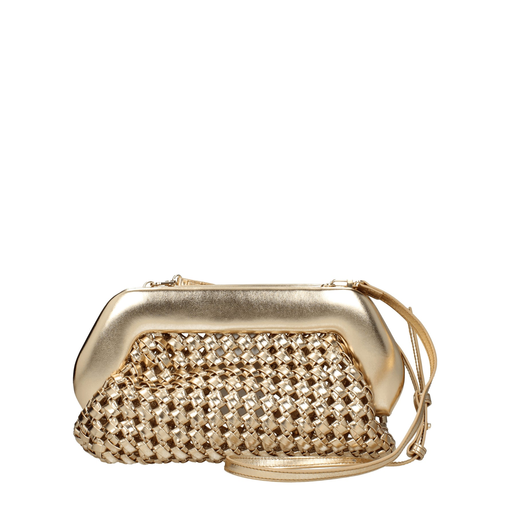 Themoirè Pochette vegan Donna Eco Pelle Oro