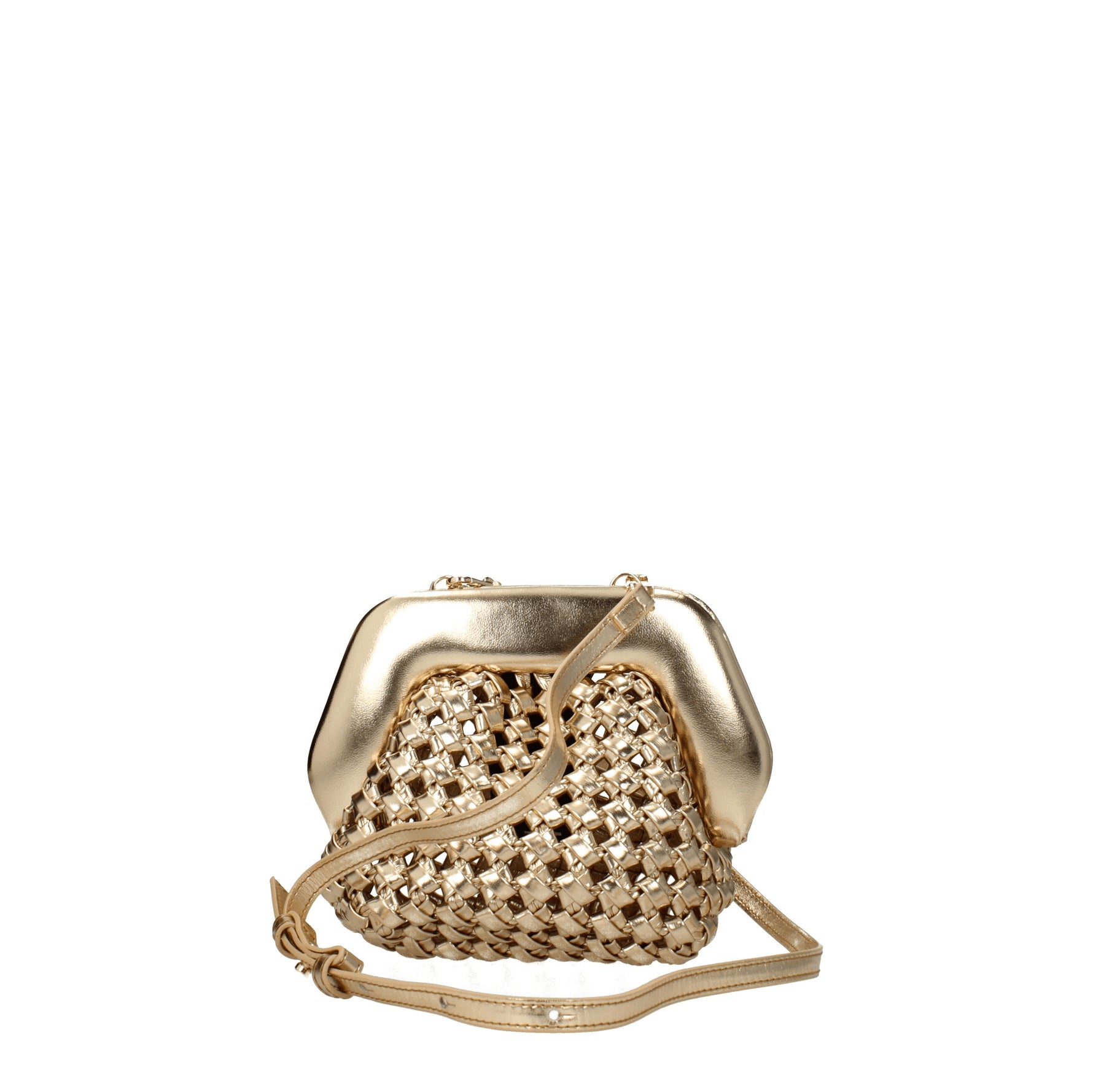 Themoirè Pochette vegan Donna Eco Pelle Oro