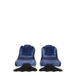 Valentino Garavani Sneakers Uomo Camoscio Blu Blu Royal