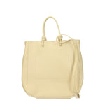 Jil Sander Borse a Mano Donna Pelle Beige Silky Beige