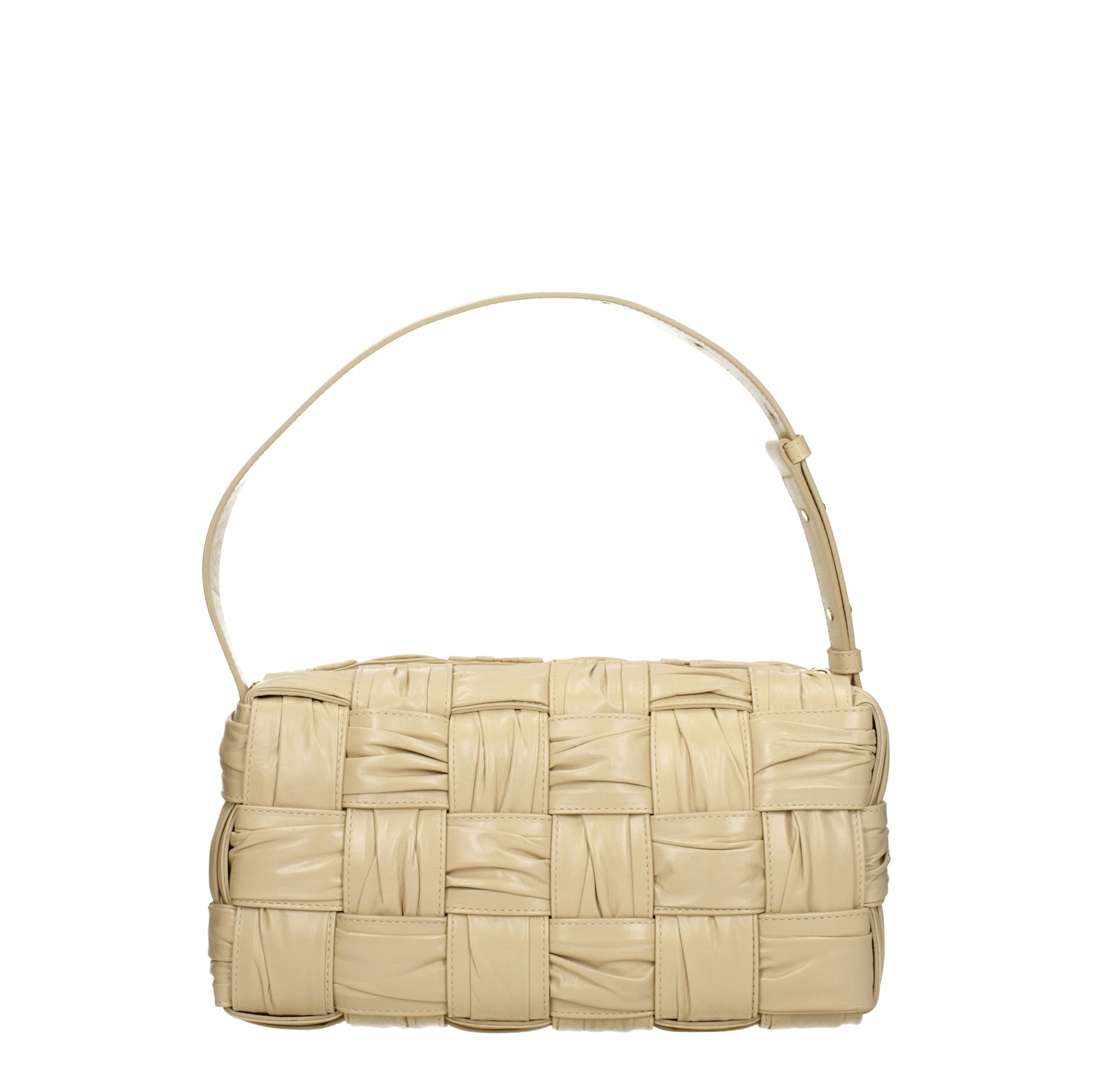 Bottega Veneta Borse a Spalla brick cassette Donna Pelle Beige Porridge