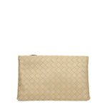 Bottega Veneta Pochette Donna Pelle Beige Porridge