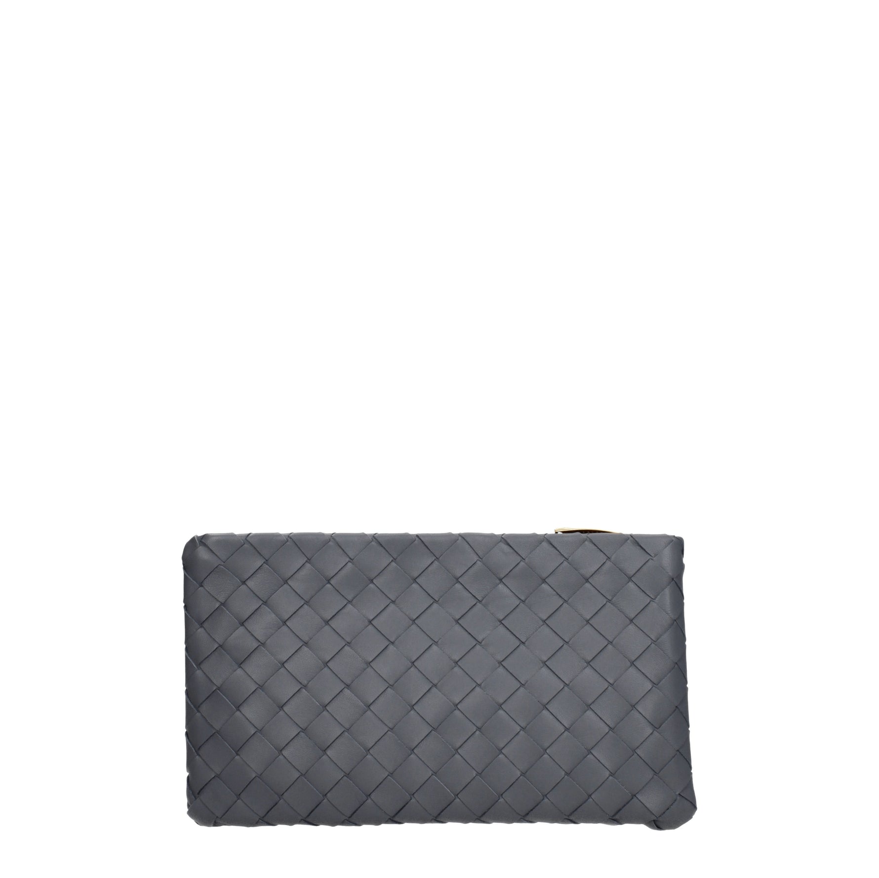 Bottega Veneta Pochette Donna Pelle Grigio Tuono