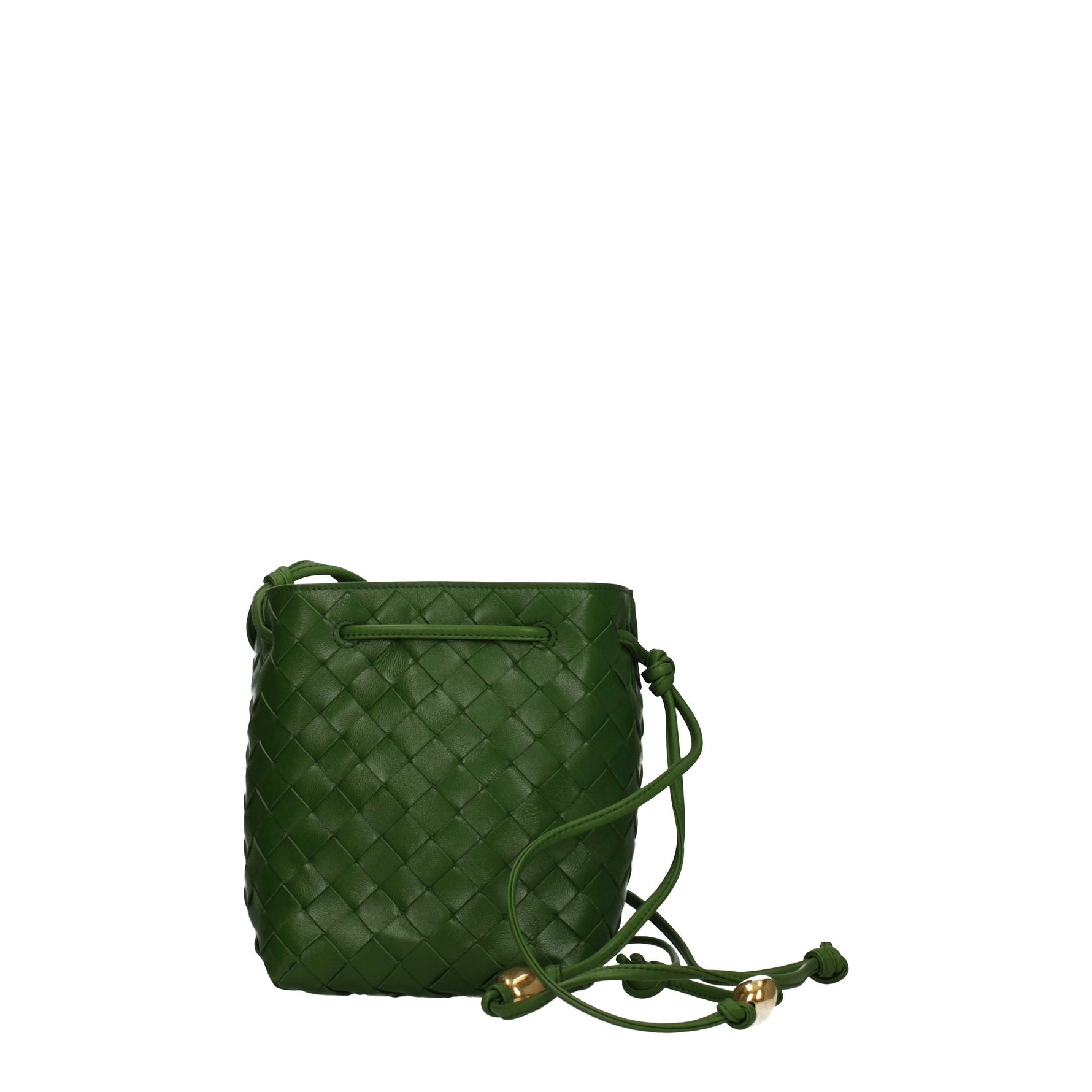 Bottega Veneta Borse a Spalla Donna Pelle Verde Avocado