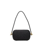 Bottega Veneta Borse a Spalla knit Donna Pelle Nero