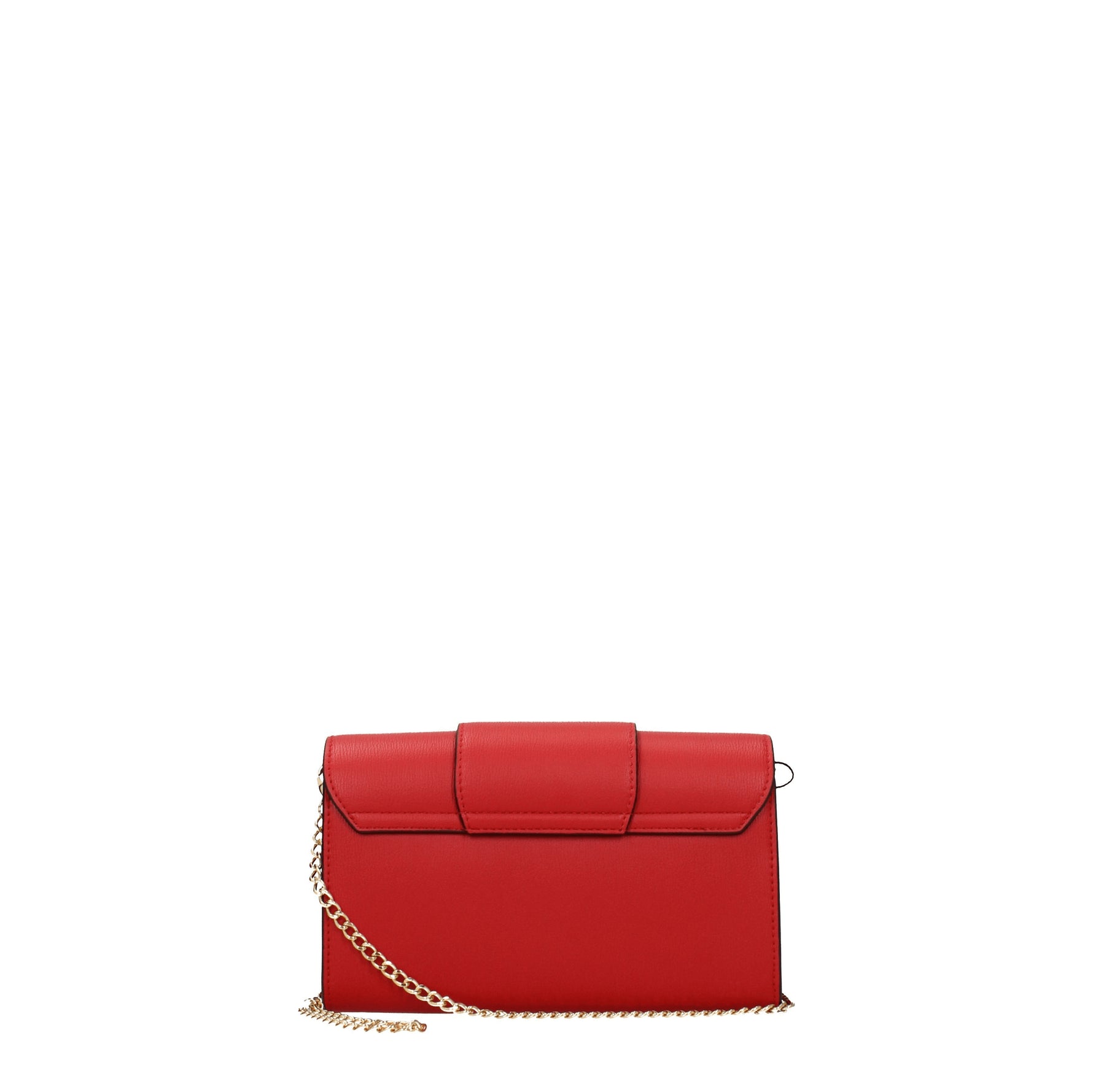 Love Moschino Pochette Donna Poliuretano Rosso Rossetto