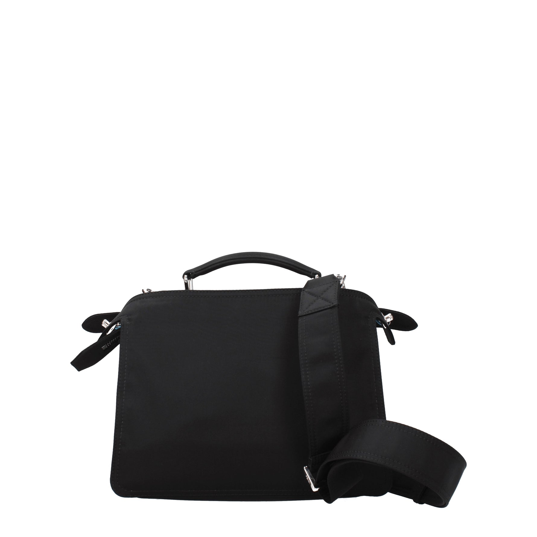 Fendi Borse a Mano peekaboo Uomo Nylon Nero