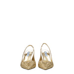 Prada Sandali Donna Raso Oro